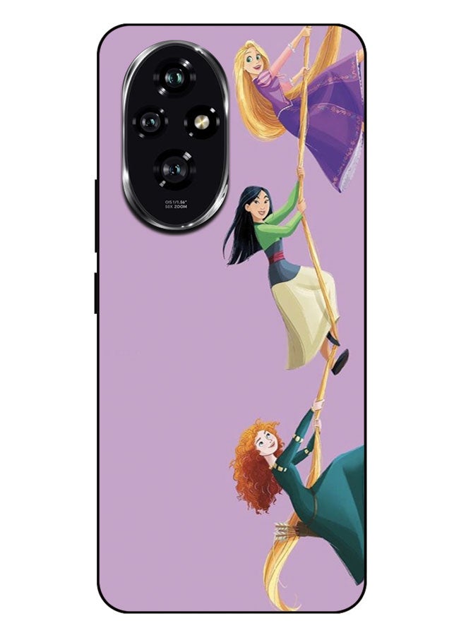 EYE CATCH Printed Protective Case Cover For Honor 200 -  Girl Using Mobile - Image 1