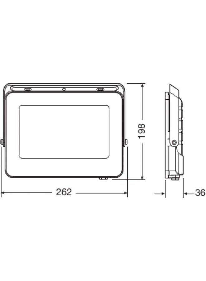 OSRAM مصباح الفيض LED Eco 70W 3000K للإضاءة الخارجية - Image 4