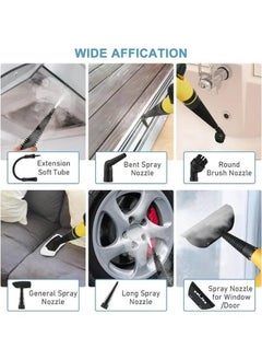 Houmt 1000W Portable Handheld Steam Cleaner with 9 Accessories – High Temperature Pressurized Cleaning Machine for Kitchen Sofa Bathroom Car and Windows  - Image 4