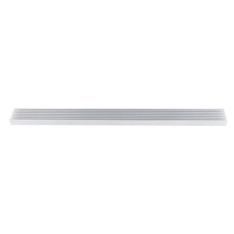 WALFRONT Aluminum Heat Sink, High Thermal Conductivity 8 Fins, 300x25mm for CPU Cooling and LED Emitters - Image 2