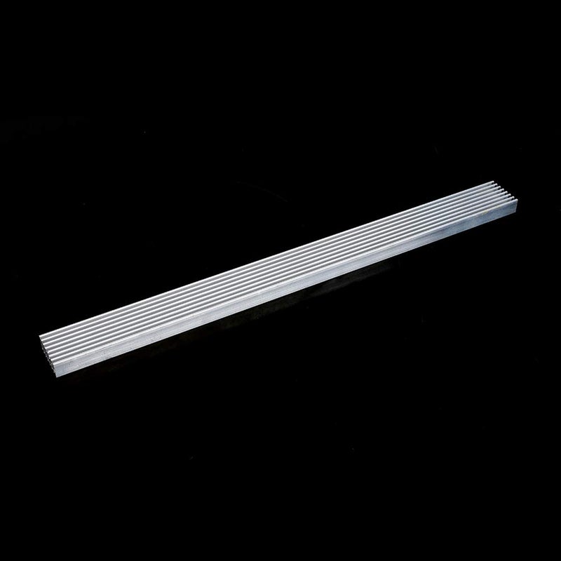 WALFRONT Aluminum Heat Sink, High Thermal Conductivity 8 Fins, 300x25mm for CPU Cooling and LED Emitters - Image 5