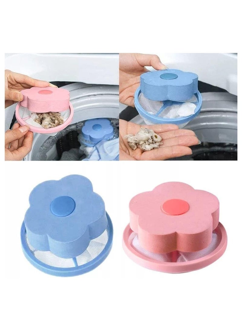 Generic Flower Shaped Washing Machine Plastic Lint - Assorted Colors  - Image 4