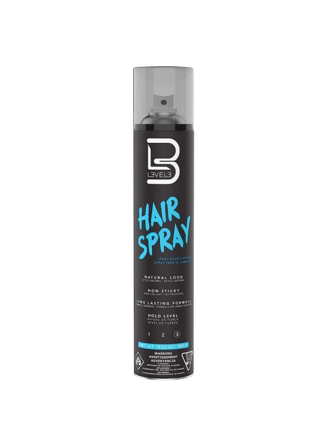 L3 Level 3 Hair Spray - Long Lasting and Strong Hold - Great for Men and Women - Level Three - Suitable for All Hair Types - Image 1