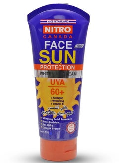 NITRO CANADA Face Sun Protection Whitening Cream UVA+60 - 170 g 