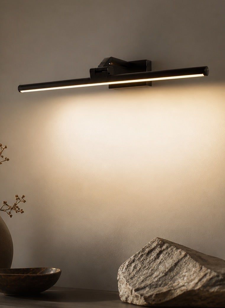 Hummer 60cm Picture & Mirror Light – Black – Wireless Battery Operated – 3 Color LED Lighting – USB Type-C Rechargeable – Adjustable & Easy Installation - Image 2