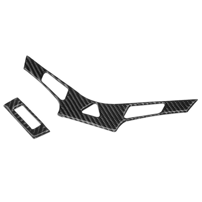 2Pcs Console Air Conditioning Panel Cover Carbon Fiber Trim Fit for Chevrolet Cruze 2009‑2015 - Image 2