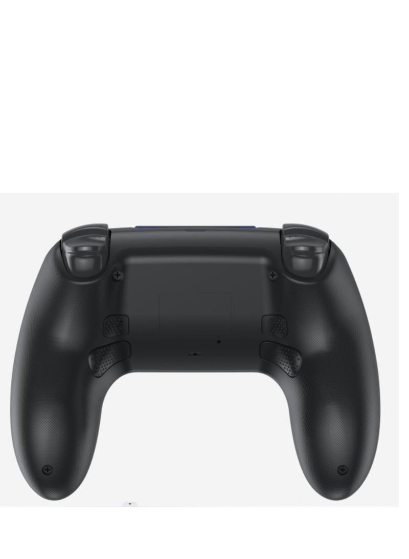 دويو وحدة تحكم لاسلكية متوافقة مع PS4/PS3/Switch/PC/Android/iOS، مع إضاءة RGB ومشغلات تأثير هول ووظيفة قابلة للبرمجة - أسود - Image 5