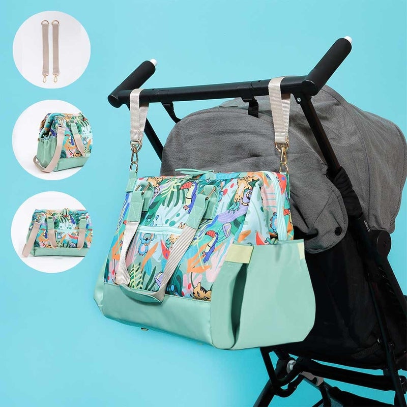 Milk&Moo Mommy Baby Bag Jungle Friends  - Image 4