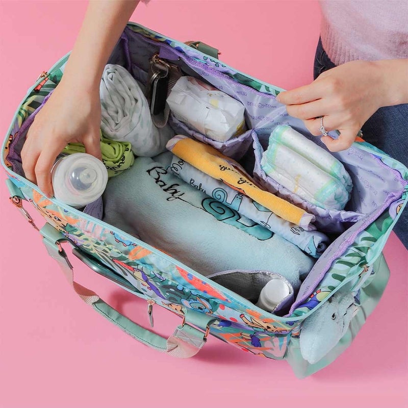 Milk&Moo Mommy Baby Bag Jungle Friends  - Image 5