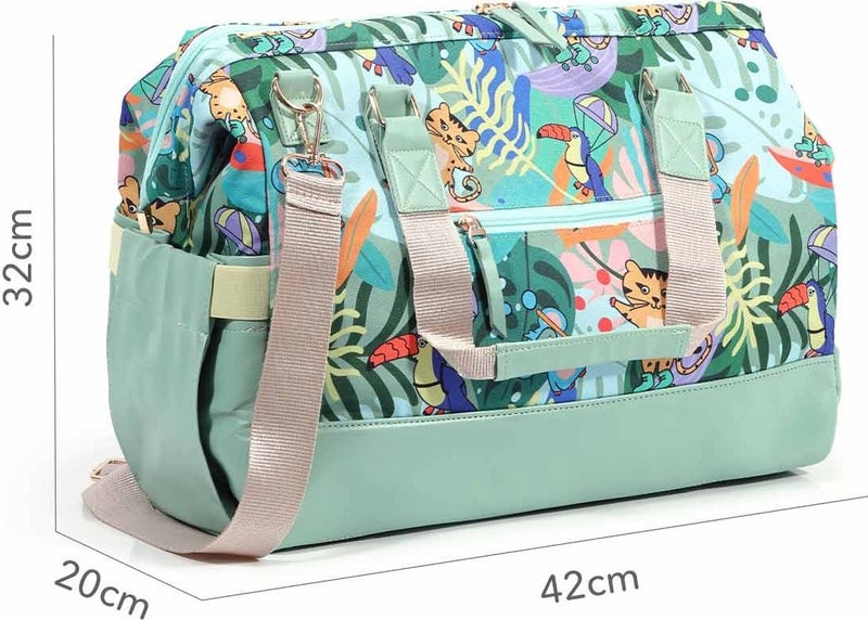 Milk&Moo Mommy Baby Bag Jungle Friends  - Image 2