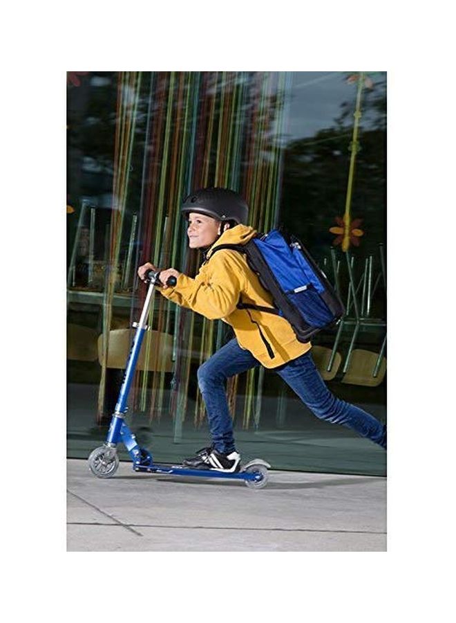 Micro Kickboard - Sprite - Two Wheeled, Fold-to-Carry Swiss-Designed Micro Scooter for Kids & Teens with Compact & Lightweight Design for Ages 6+ (Sapphire Blue) - Image 5
