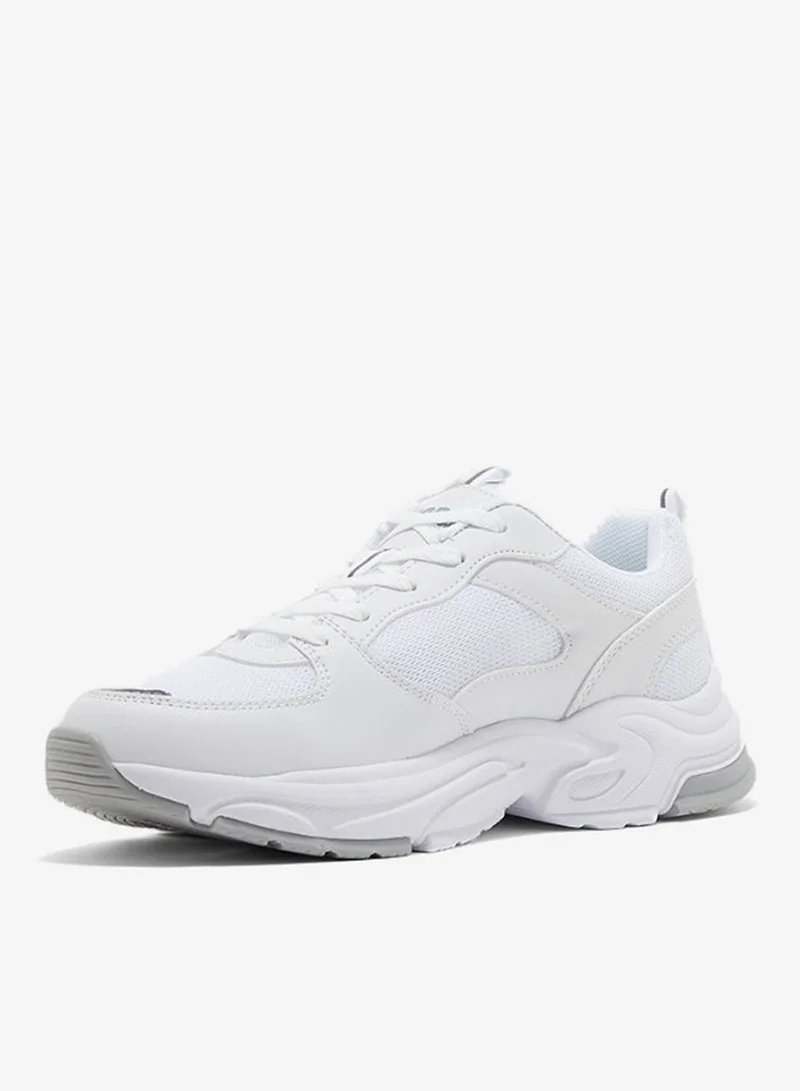 U.S. Polo Assn. U.S. Polo Assn. Women’s SORLEY GLB 6FX Chunky Sole Sneakers - White & Gold