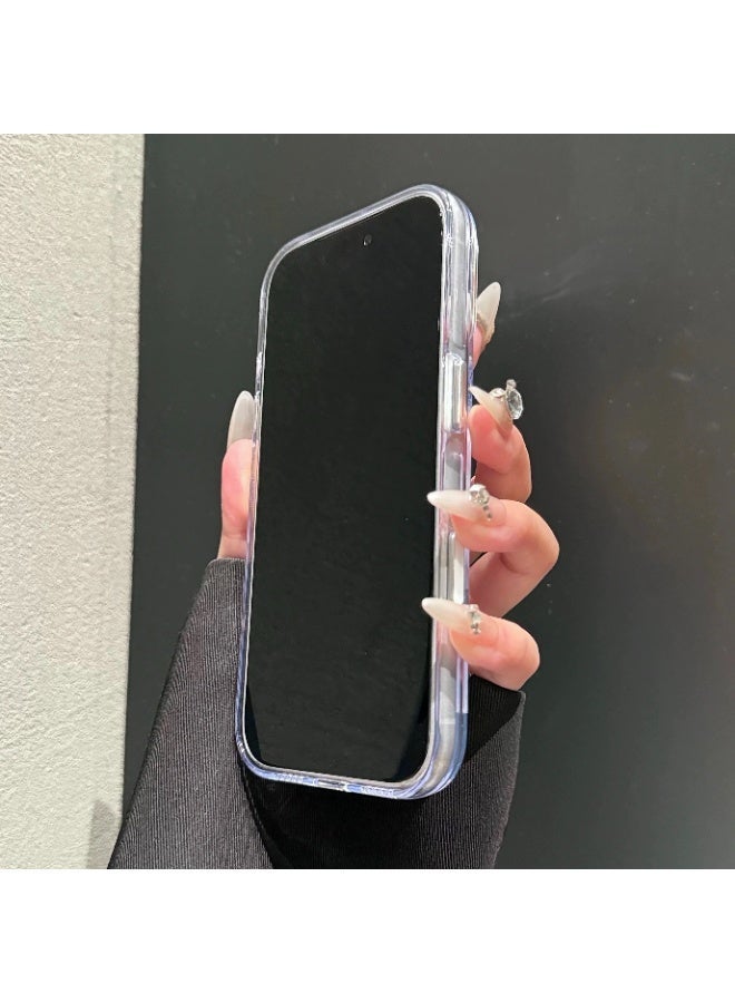 غطاء آيفون 17 برو ماكس مع زر كاميرا ذكي، غطاء مغناطيسي متين مقاوم للصدمات، شفاف بلوري مضاد للاصفرار مع حماية شاشة عالية الدقة (أبيض) - Image 4