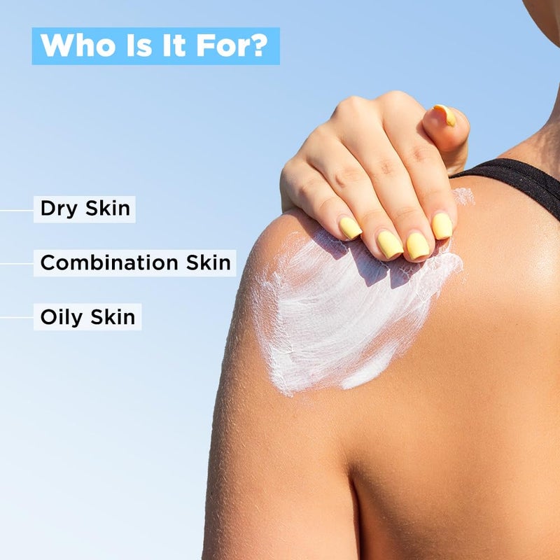 SunScoop 5 Niacinamide Daily Moisture Sunscreen Body Lotion SPF 50 PA  24Hours Moisturization  Prevents Tan  Sunburn  Reduces Pigmentation  Lightweight  Nonsticky  Leaves No White Cast  For All Skin Types  Body Sunscreen for Summer  200 ml - Image 5