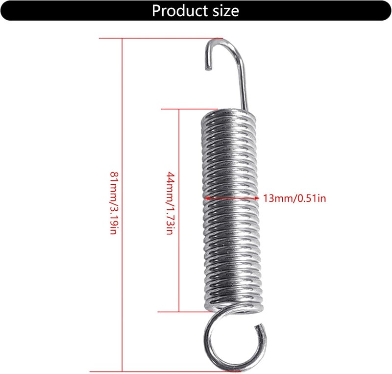 5pcs Steel Spring Shears Tall Shears Shear Tree Pruner Spring Tree Replacement Springs for Pruners Heavy Duty Springs - Image 2