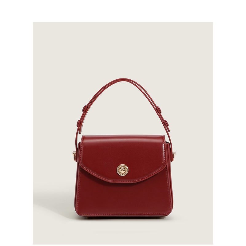2026 Early Spring New Trendy Brand Small Square Bag With A High-End Feel, Versatile Shoulder Bag, Underarm Bag, Fashionable And Simple Crossbody Handbag - Image 1