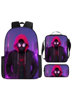 Spider-Man Spider-Man Student Backpack Three-Piece Set 29*16*42cm 