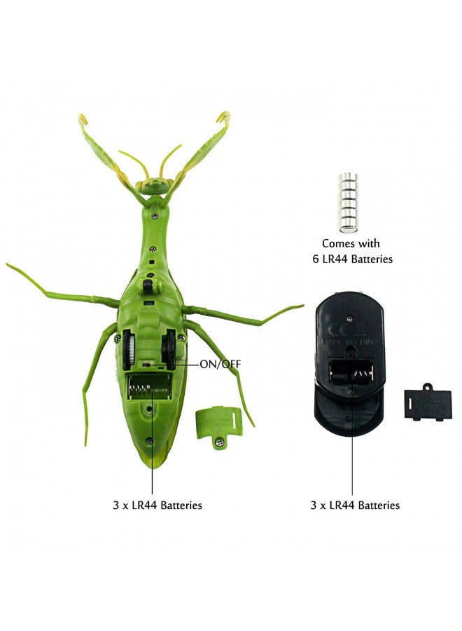 Tipmant RC Praying Mantis Toy IR Remote Control Animal Realistic Insect Car Vehicle Electric for Kids Birthday Gifts - Image 4