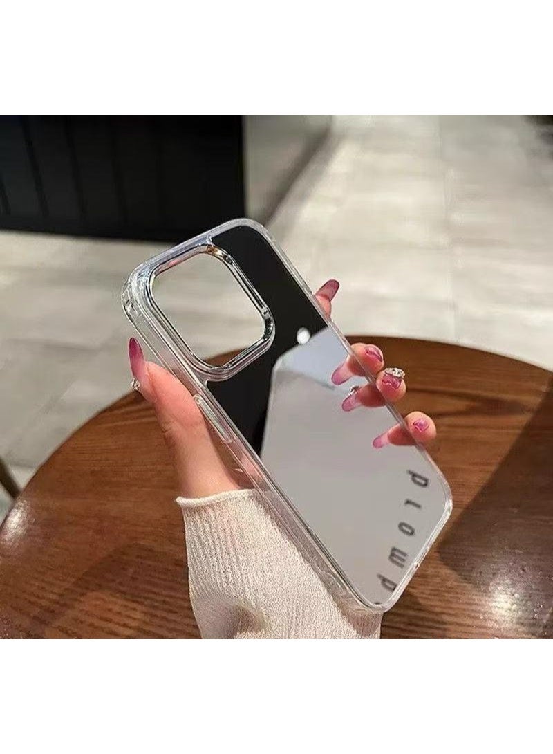 Mirror Phone Case for iPhone 16 Pro – Makeup Mirror Cover, Stylish & Protective - Image 3