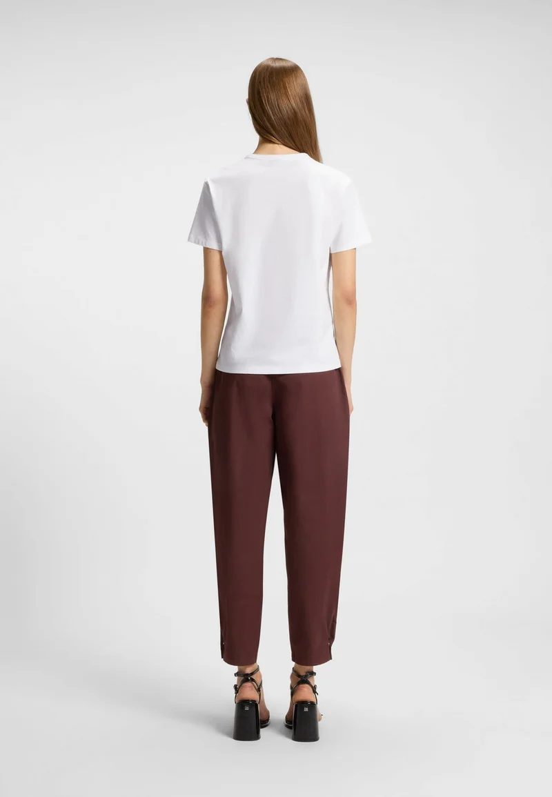 هوجو تيشيرت قطن جيرسيه برسومات شعار