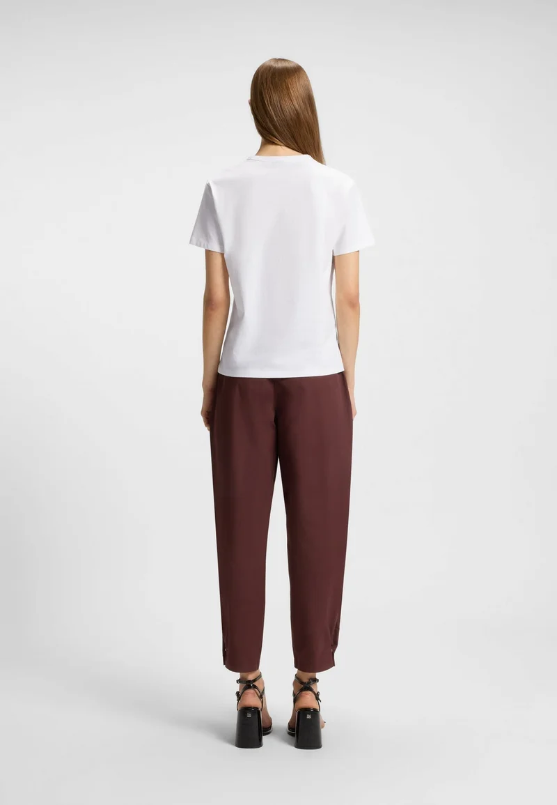 هوجو تيشيرت قطن جيرسيه برسومات شعار