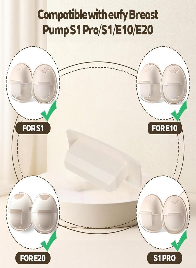 MaiTianna 8pcs Breast Pump Spout Cap Compatible with eufy S1 Pro/S1/E10/E20,Breast Pump Replacement Parts - Image 2