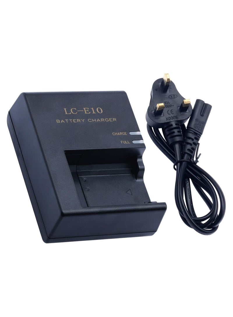 GUDOO LP-E10 Battery Quick Charger for Canon LP-E10 LC-E10C LC-E10E Battery Compatible with Canon EOS Rebel T3 T5 T6 T7 T100 (Not T3i T5i T6i T6s T7i) 1500D 2000D 3000D 4000D 1300D 1200D 1100D Cameras - Image 1