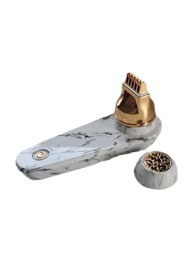 Incense burner with a new comb design, electric incense holders, rechargeable USB incense burner, portable oud incense burner, with aromatherapy function in one device for home, office, car, and Ramadan for Muslims - Image 1