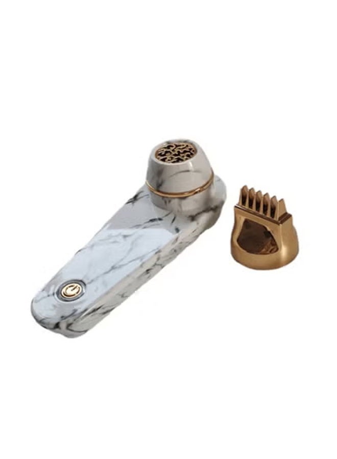 Incense burner with a new comb design, electric incense holders, rechargeable USB incense burner, portable oud incense burner, with aromatherapy function in one device for home, office, car, and Ramadan for Muslims - Image 3