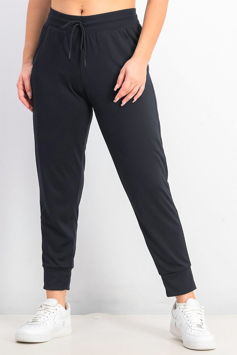 UNDER ARMOUR سروال UA تقني للنساء، أسود - Image 1