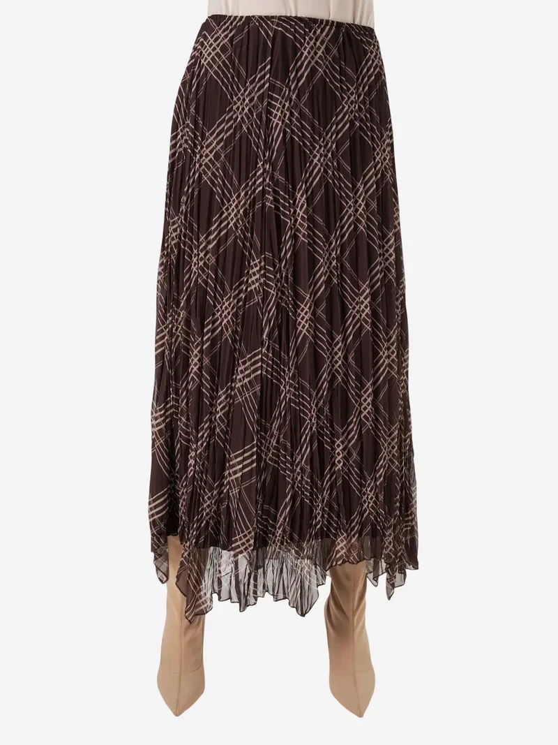 Big Dart BDART Asymmetrical Patterned Maxi Skirt