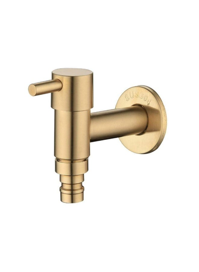 CMGTYYD Stainless Steel Bathroom Shower Head Kit Accessory - Antique Brushed Gold Faucet Kit Handheld Bidet Sprayer Stainless Steel Toilet Bidet Faucet Bathroom - Image 3