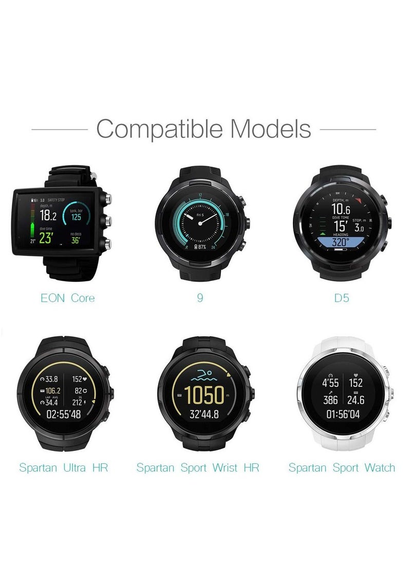 Charger Compatible with Suunto 9 D5 Spartan Ultra HR Spartan Sport Wrist HR EON Core - Magnetic USB Charging Cable 100cm - GPS Watch Accessories  - Image 3