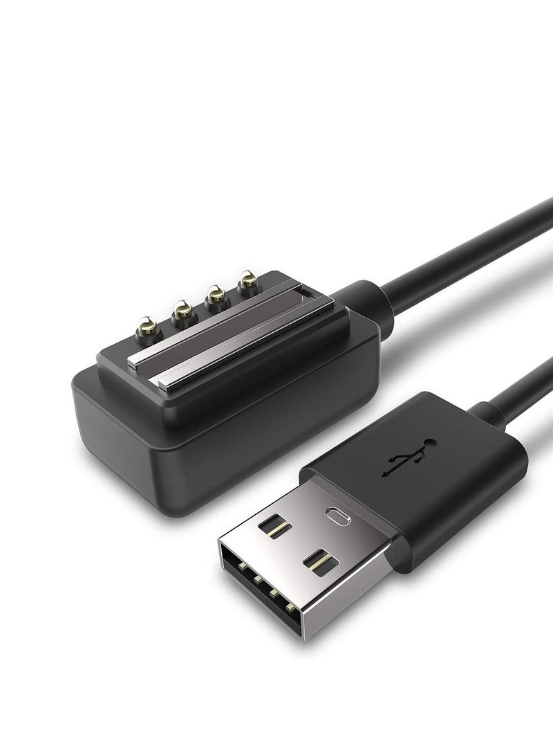 Charger Compatible with Suunto 9 D5 Spartan Ultra HR Spartan Sport Wrist HR EON Core - Magnetic USB Charging Cable 100cm - GPS Watch Accessories  - Image 1