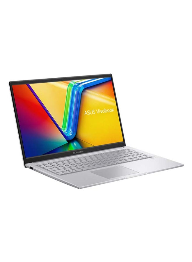 ASUS Vivobook X1504VA Laptop With 15.6-Inch FHD Display, Core i7-1355U Processor/8GB RAM/512GB SSD/Intel Iris Xe Graphics/DOS(Without Windows) English/Arabic Cool Silver - Image 2