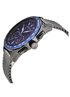 Maserati Men's Traguardo Analog Display Analog Quartz Blue Dial Silver Watch - R8873612009  - Image 2