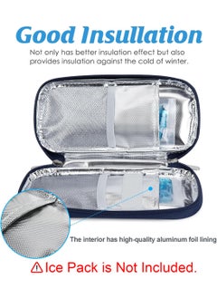 Leng Ke Portable Insulin Cooler Travel Case Diabetic Cooler Bag Insulin Cooling Bag for Insulin Pen and Insulin Medicine  - Image 3