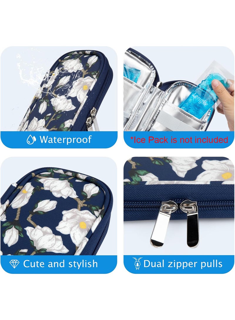 Leng Ke Portable Insulin Cooler Travel Case Diabetic Cooler Bag Insulin Cooling Bag for Insulin Pen and Insulin Medicine - Image 4