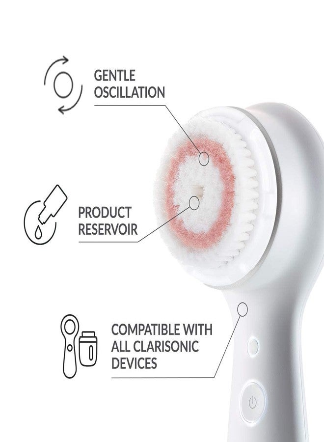 Clarisonic رأس فرشاة تنظيف الوجه كلاريسونيك راديانس البديل | متوافق مع ميا 1، ميا 2، ميا فيت، ألفا فيت، سمارت بروفايل أبليفت وألفا فيت إكس، عبوة من 1 - Image 3