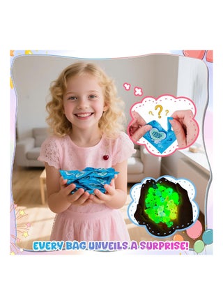 50 Resin Mini Blind Bag Dolls, various Cute 3D Cartoon animal toys, Luminous, Glowing Small animal Surprise Blind Boxes - view 2