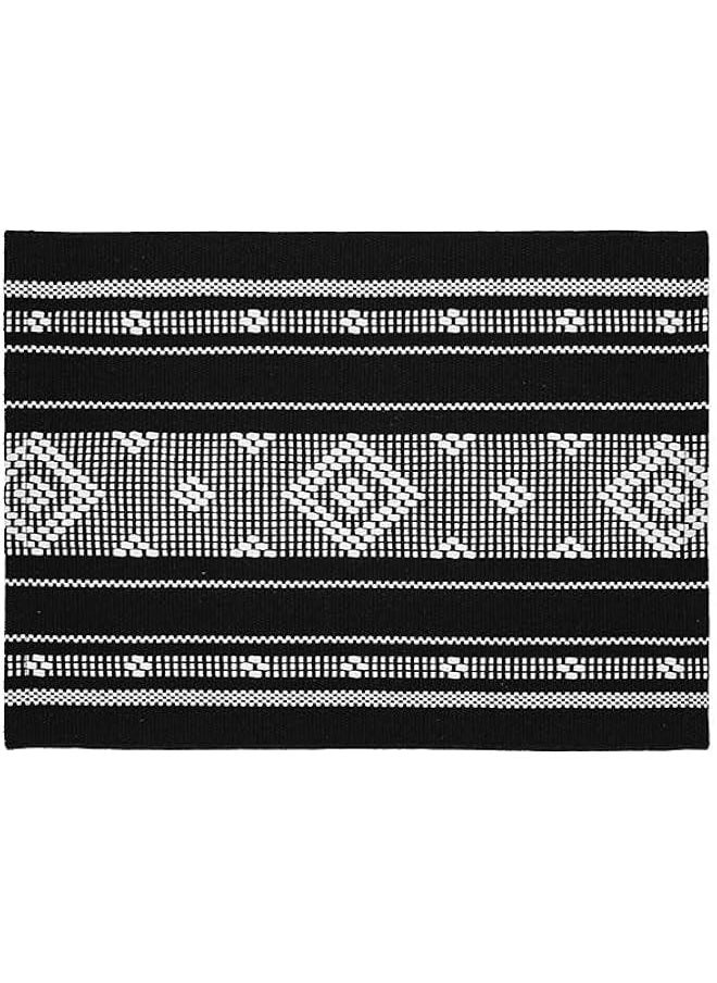 HOOKOR Table Runners, Boho Table Runner Splicing Cheesecloth Table Runner 34*160CM,Table Runner Cheese Cloth Table Runner for Wedding,Birthday Party Table Decorations (Black)  - Image 4