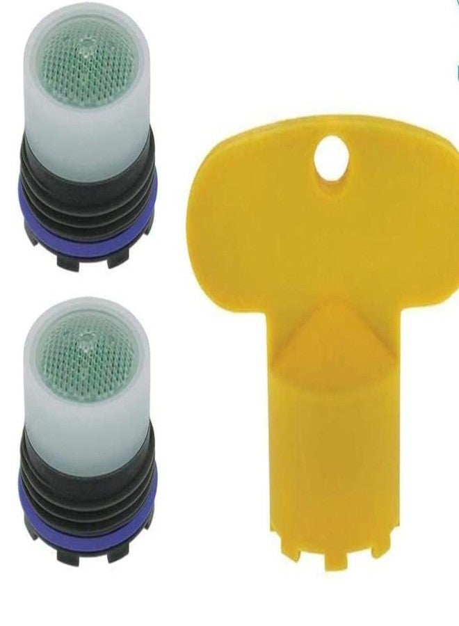 Neoperl Faucet Tom Thumb Size PCA Cache Standard Aerator Honeycomb Filter Screen 1.5 GPM, M16.5x1 With Tool Key Two Pack