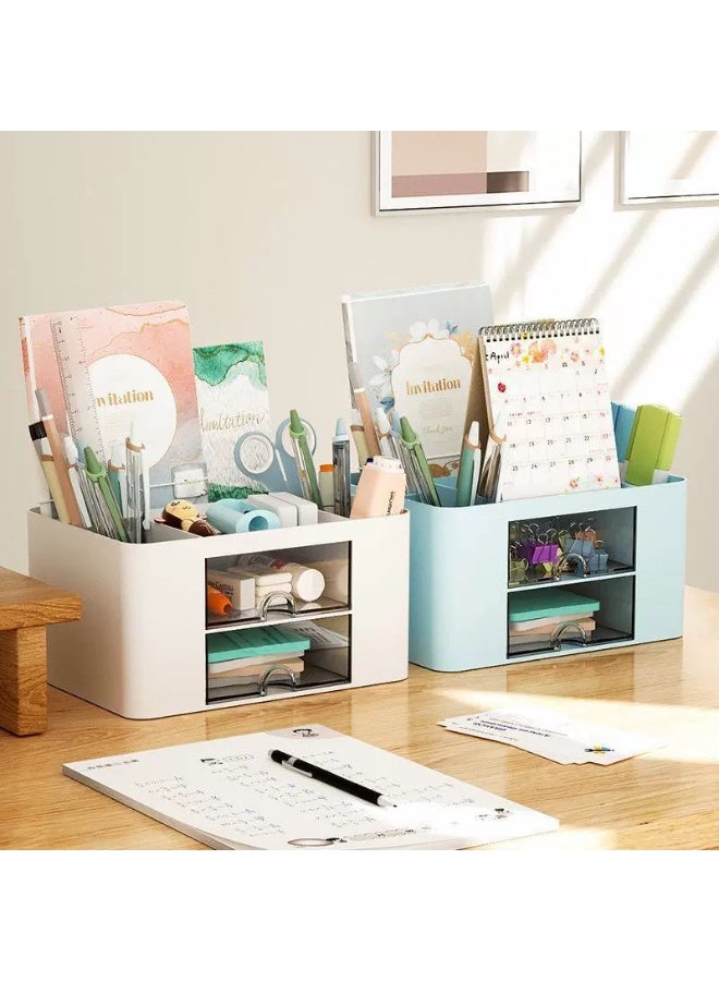 Creative Drawer Storage Box Desktop Cosmetics Organizer - Image 3