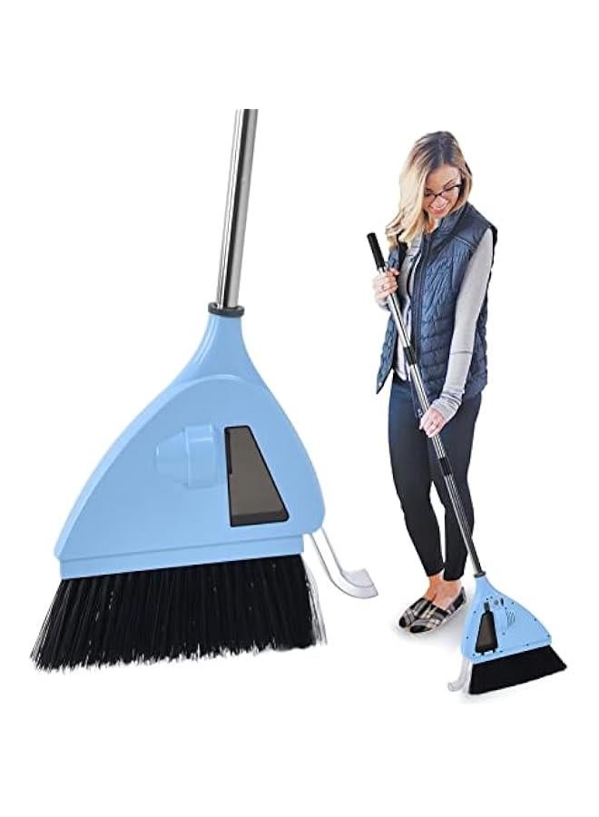 2 in 1 Vacuum Sweeper USB Charging Cordless Vacuum Broom Cleaner for Household Bedroom