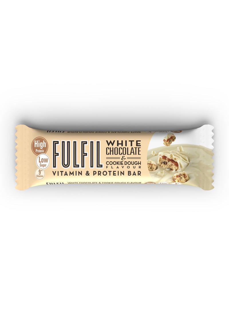 Fulfil White Chocolate & Cookie Dough Protein Bar - Image 1