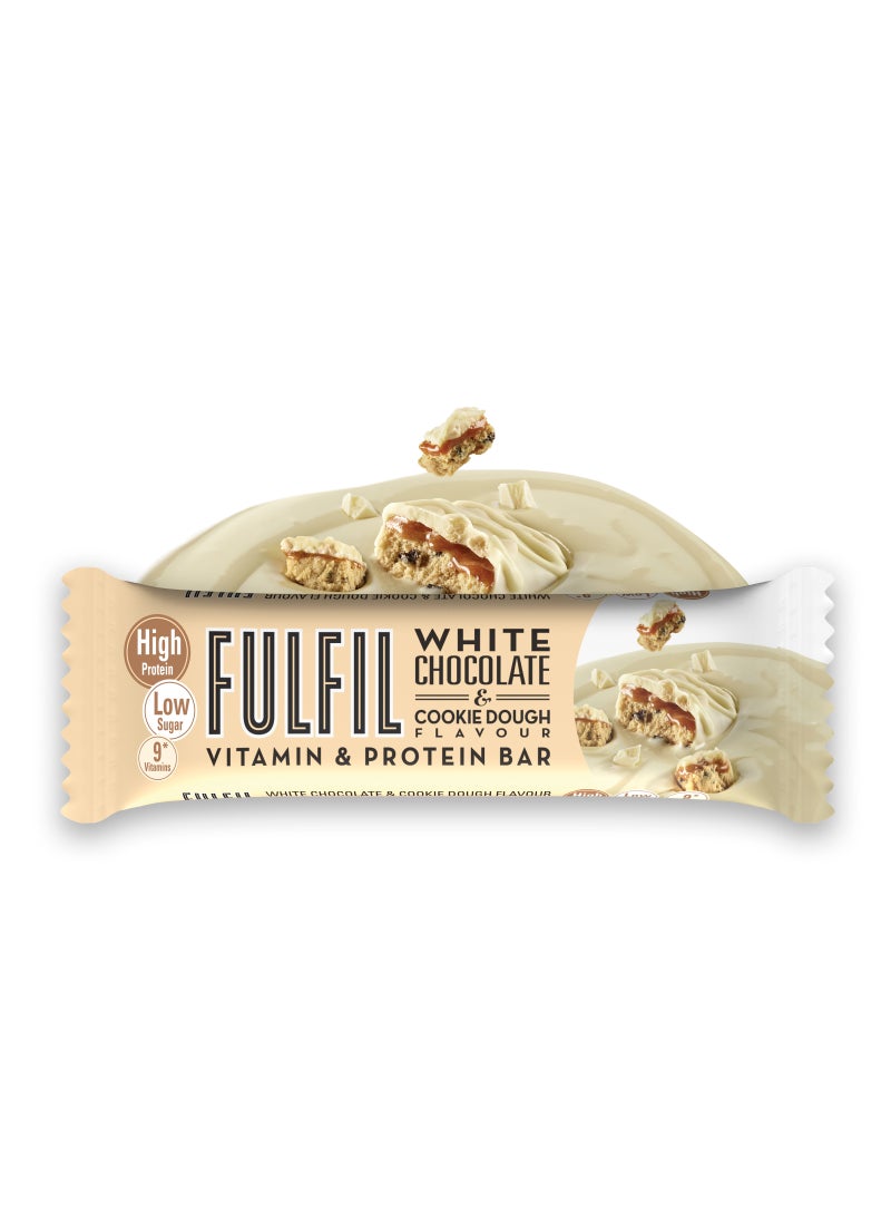 Fulfil White Chocolate & Cookie Dough Protein Bar - Image 2