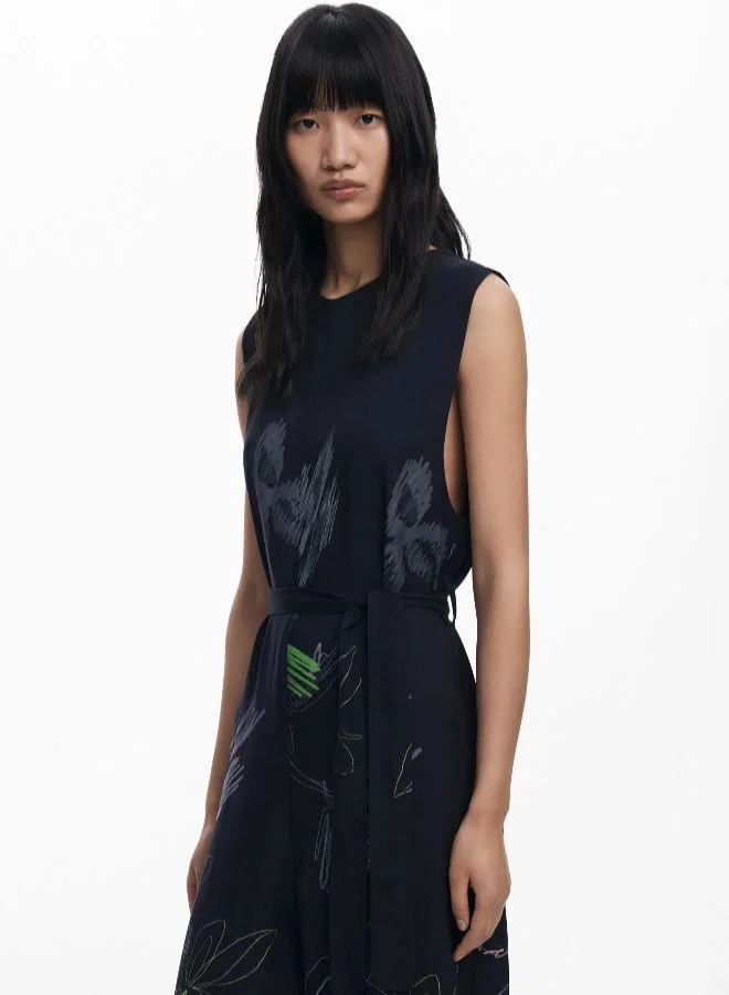 DESIGUAL Floral Palazzo Jumpsuit