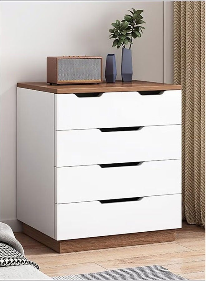 GoldenLike NightStand,Bedside Tables with Storage Shelf and Drawer,Modern End Table Side Table,Bedroom Storage Cabinet,Wood Night Stand Sofa Side Table for Living Room Bedroom(40*60*68CM) - Image 3