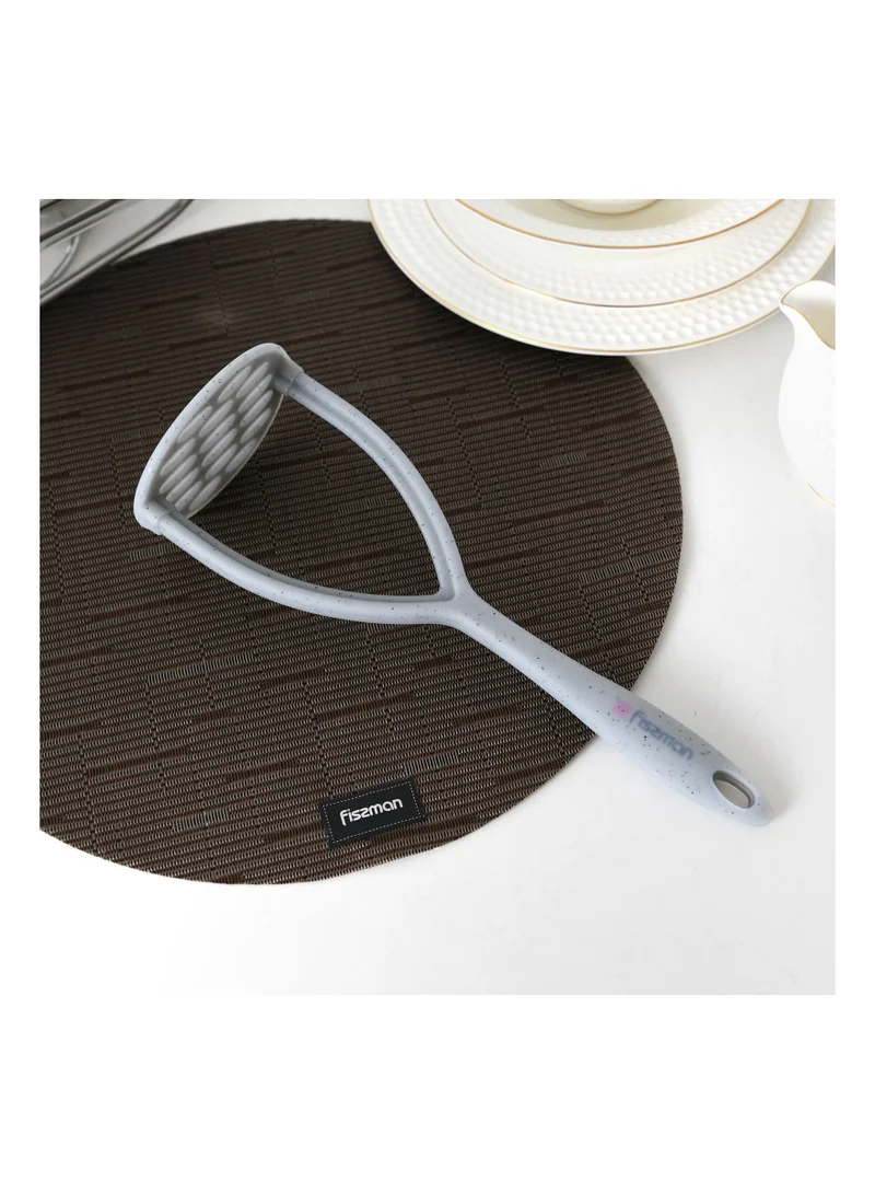 Fissman  Potato Masher Mauris Grey 29cm Nylon And Silicone  | Best Price UAE