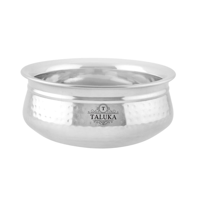 Taluka Stainless Steel Handi Pot 500ml 1 Piece Silver